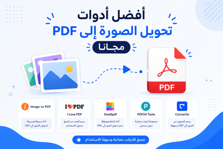 أفضل أدوات تحويل الصور إلى PDF مجانًا
