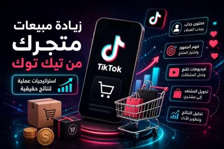 كيفية استخدام تيك توك لزيادة مبيعات متجرك أو مشروعك