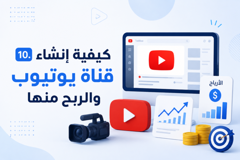 كيفية إنشاء قناة يوتيوب والربح منها