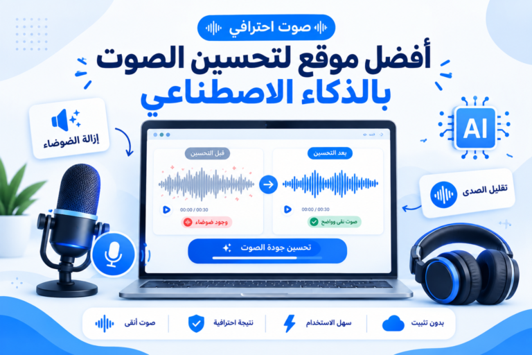 Adobe Podcast: أداة مجانية لتحسين جودة الصوت بالذكاء الاصطناعي